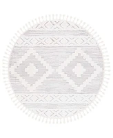 Safavieh Moroccan Tassel Shag MTS640A 6'7"x6'7" Round Area Rug