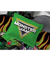 Sunny Side Up Monster Jam Grave Digger Twin Bed Set