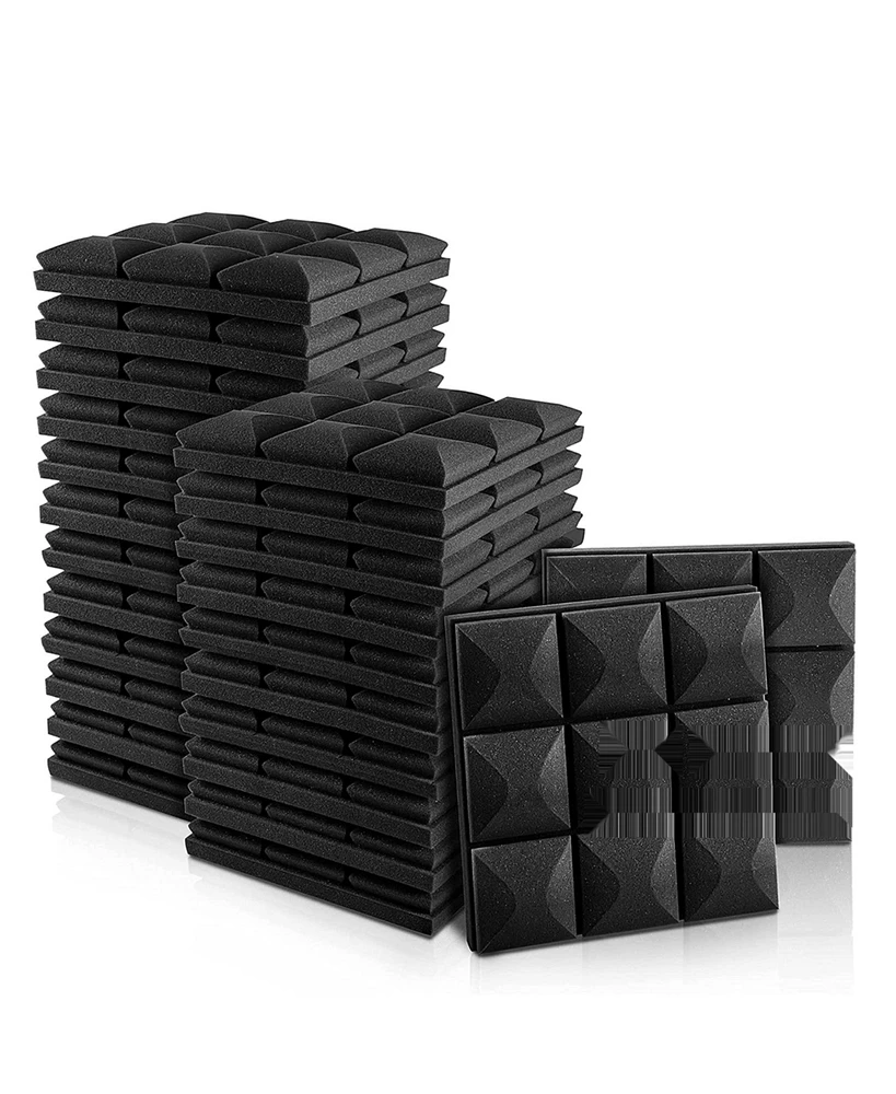 Fstop Labs Mushroom Wedge Acoustic Foam Panels 12"x12"x2" - 24 Pack