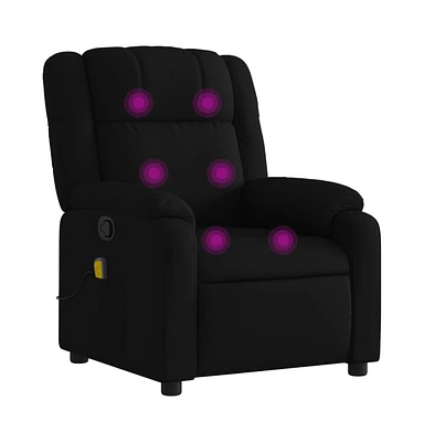 vidaXL Massage Recliner Chair Fabric