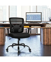 Sugift 400LBS Mesh Big and Tall Office Chair Swivel Task Chair