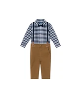 Andy & Evan Baby Boys Gingham Buttondown and Pants Set