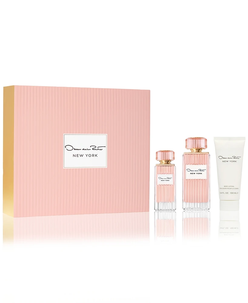 Oscar de la Renta 3-Pc. New York Eau de Parfum Gift Set