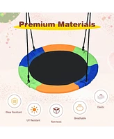 Costway 40'' Flying Saucer Tree Swing Indoor Outdoor Play Set Kids Gift