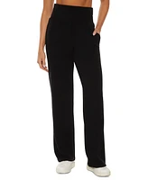 Three Dots Women's Bexley High Rise Wide-Leg Pants