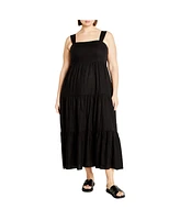 City Chic Plus Livvy Maxi Dress