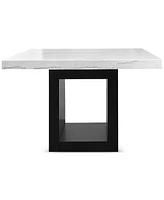 Kellet 5 Pc. Square Marble Dining Set (Counter Height Table & 4 Chairs)