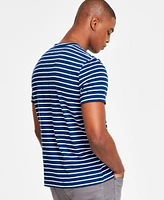 Nautica Men's Striped Crewneck T-Shirt