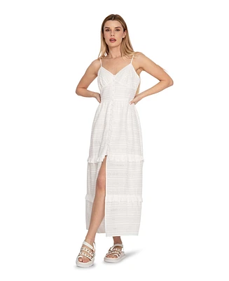 Belle & Bloom Superstition Tiered Maxi Dress
