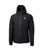 Cutter & Buck Men's Black Kansas State Wildcats Mission Ridge Eco Insulated Puffer Full-Zip Jacket