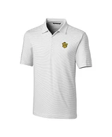 Cutter & Buck Men's White Missouri Tigers Forge Pencil Stripe Stretch Polo