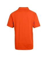 Cutter & Buck Men's Orange Florida Gators Swinging Gator Prospect Textured Stretch Polo