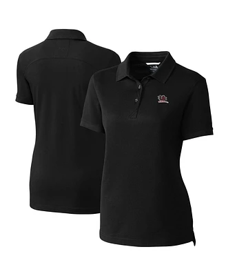 Cutter & Buck Women's Black South Carolina Gamecocks Vault DryTec Advantage Tri-Blend Pique Polo