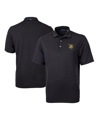 Cutter & Buck Men's Black Army Knights Virtue Eco Pique DryTec Polo