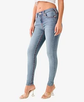 True Religion Women's Jennie Pick Super T Stitch Skinny Jean