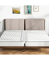 Sugift 9-inch Wide Bed Bridge Twin to King Converter Kit with Strap