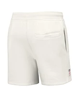 Staple x Nba Men's Cream Atlanta Hawks Heavyweight Fleece Shorts
