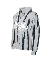 Outerstuff Big Girls Gray Seattle Sounders Fc League V-Neck Pullover Sweatshirt