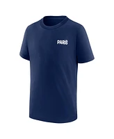 Nike Big Boys and Girls Navy Paris Saint-Germain Photo T-Shirt