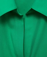 Mango Women's Lyocell Fluid Shirt