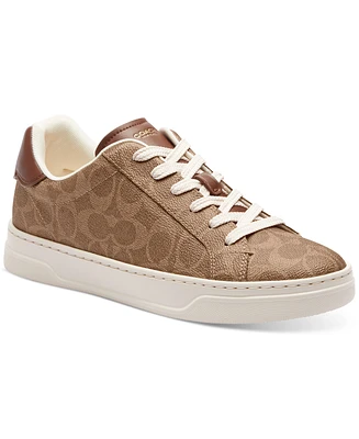 Coach Women's High Line Update Signature Canvas Sneakers