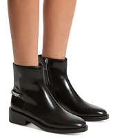 Michael Kors Women's Carlisle Chain-Detail Ankle Booties