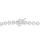 Wrapped in Love Diamond Tennis Bracelet (3 ct. t.w.) in 10k White Gold, Created for Macy's