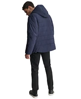 Dkny Men's Hooded Full-Zip Jacket