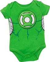Justice League Baby Boys Batman Superman The Flash Aquaman 5 Pack Costume Bodysuits Newborn to