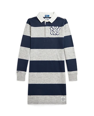 Polo Ralph Lauren Toddler And Little Girls Yankees Rugby Dress