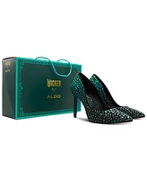 Aldo x Wicked Women's Thegreenelixir Pointed-Toe Rhinestone Pumps