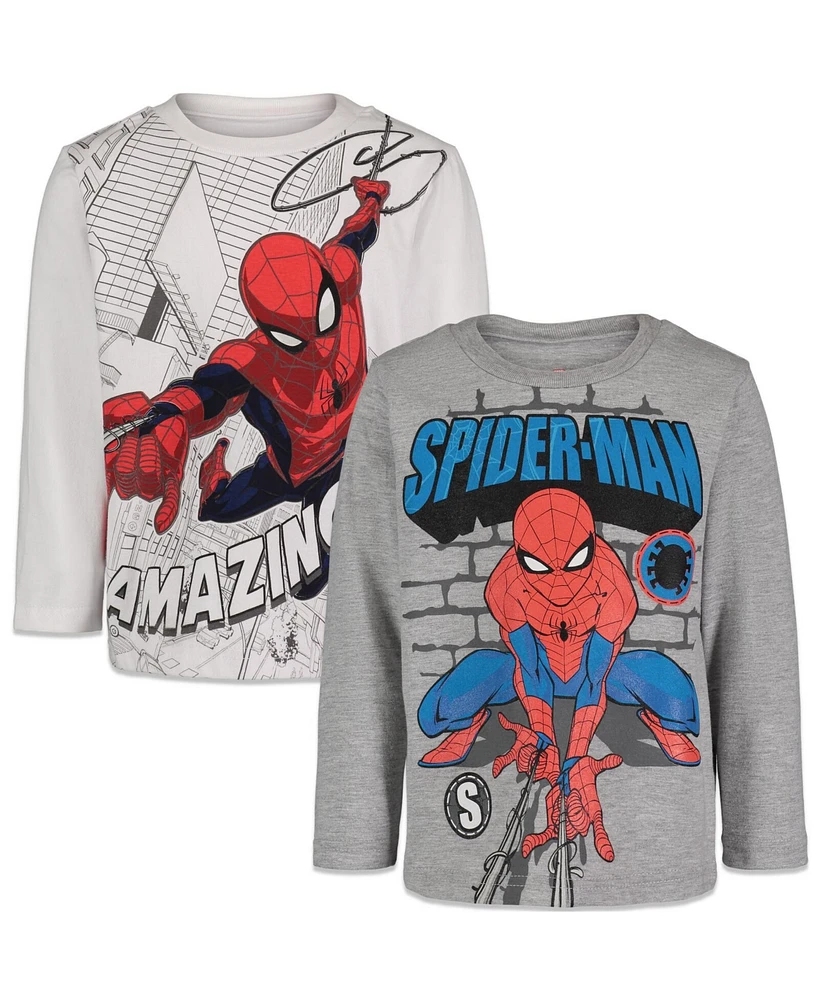 Marvel Boys Spider-Man 2 Pack T-Shirts