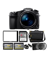 Sony CyberShot RX10 Iv Digital Camera with 64GB Sd Card and Accessory Bundle