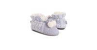 Muk Luks Women's Leilani Doe Bootie Slipper