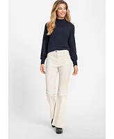 Olsen Women's Mona Fit Bootcut Micro Cord Pant