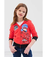 Miraculous Toddler Girls Ladybug Zip Up Hoodie