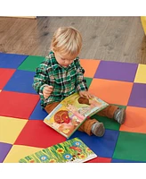 ECR4Kids SoftZone Patchwork Activity Mat, Assorted