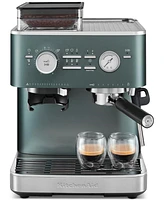 KitchenAid Semi Automatic Espresso Machine with Burr Grinder, KES6551