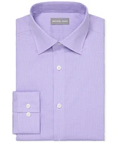 Michael Kors Men's Regular Fit Comfort Stretch Ultra Wrinkle-Resistant Solid Dress Shirt