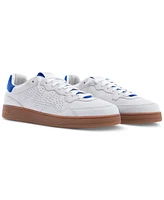 P448 Men's F24VERT-m Perforated Logo Sneakers - Blue