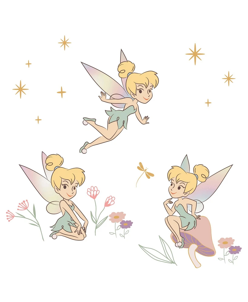 Bedtime Originals Disney Baby Tinker Bell Garden/Floral Wall Decals/Stickers