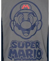 Super Mario Boys Nintendo Luigi Varsity Bomber Jacket to