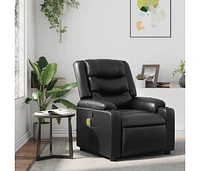 vidaXL Massage Recliner Chair Faux Leather