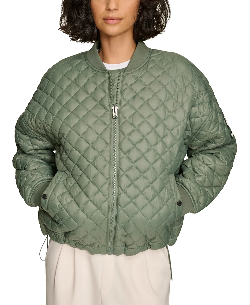 Starter Women's Quilted Bomber Jacket