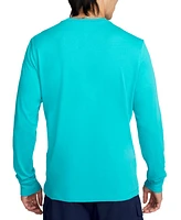 Nike Sportswear Men's Long Sleeve Crewneck Logo T-Shirt