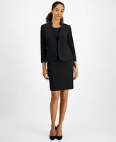 Le Suit Petite Cutout Kissing Jacket & Sheath Dress