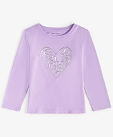 Epic Threads Toddler Girls Metallic Heart Graphic T-Shirt, Created for Macy's