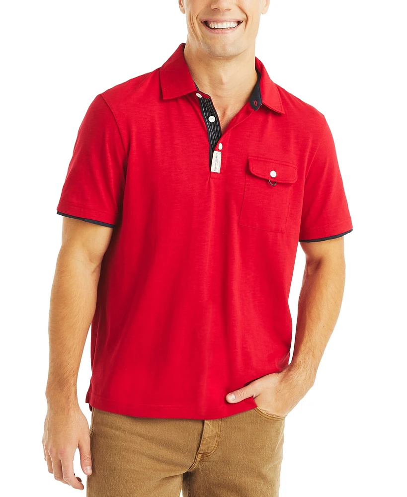 Nautica Men's Classic-Fit Pocket Polo Shirt