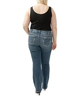 Silver Jeans Co. Plus Suki Curvy-Fit Slim Bootcut