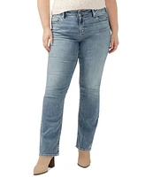 Silver Jeans Co. Plus Elyse Mid-Rise Comfort-Fit Slim Bootcut